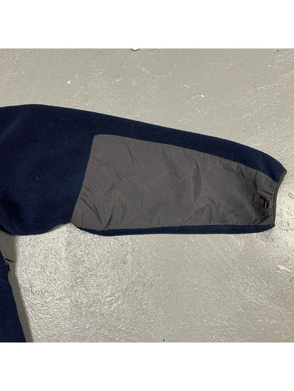 The North Face Denali Fleece Sherpa Navy Blue Grey Size 2XL